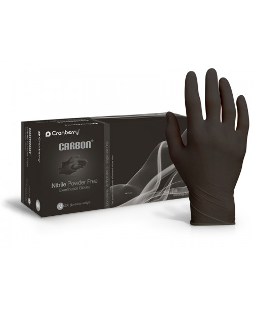 Gloves Nitrile Powder  Free (Carbon)